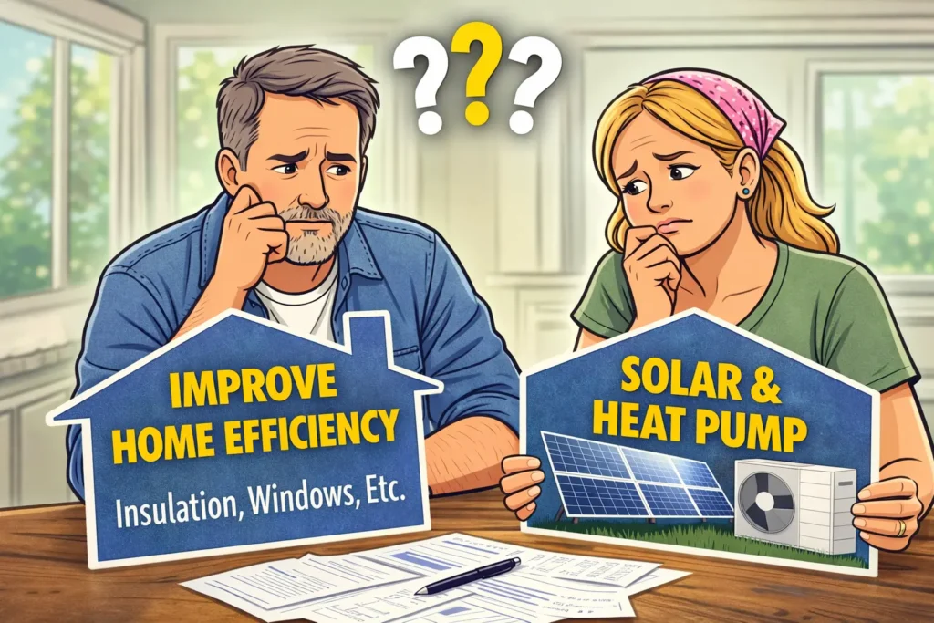 home energy upgrades BC blower door test